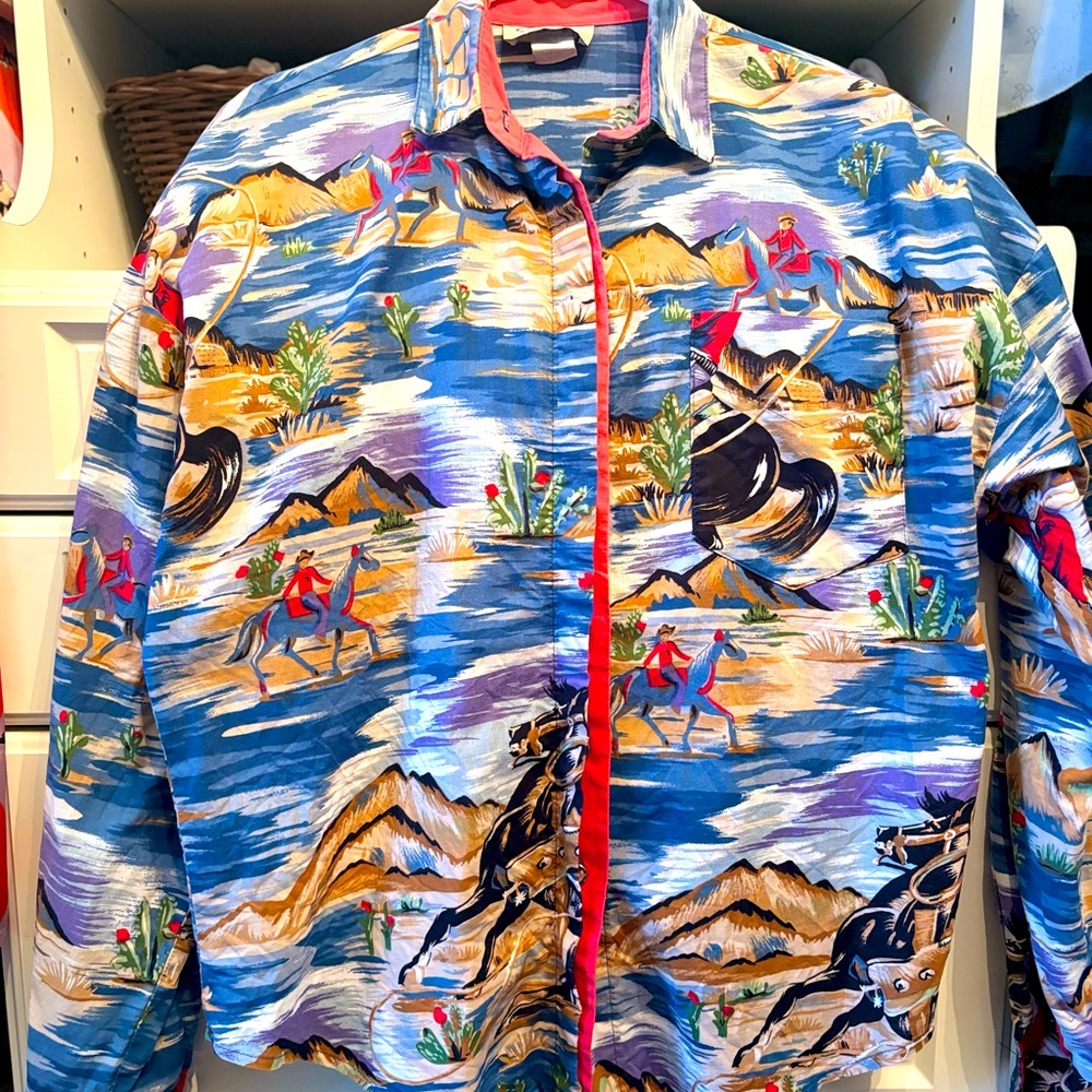 Vintage Western Button Down Shirt 🤠 🐴 - Picture 9 of 12